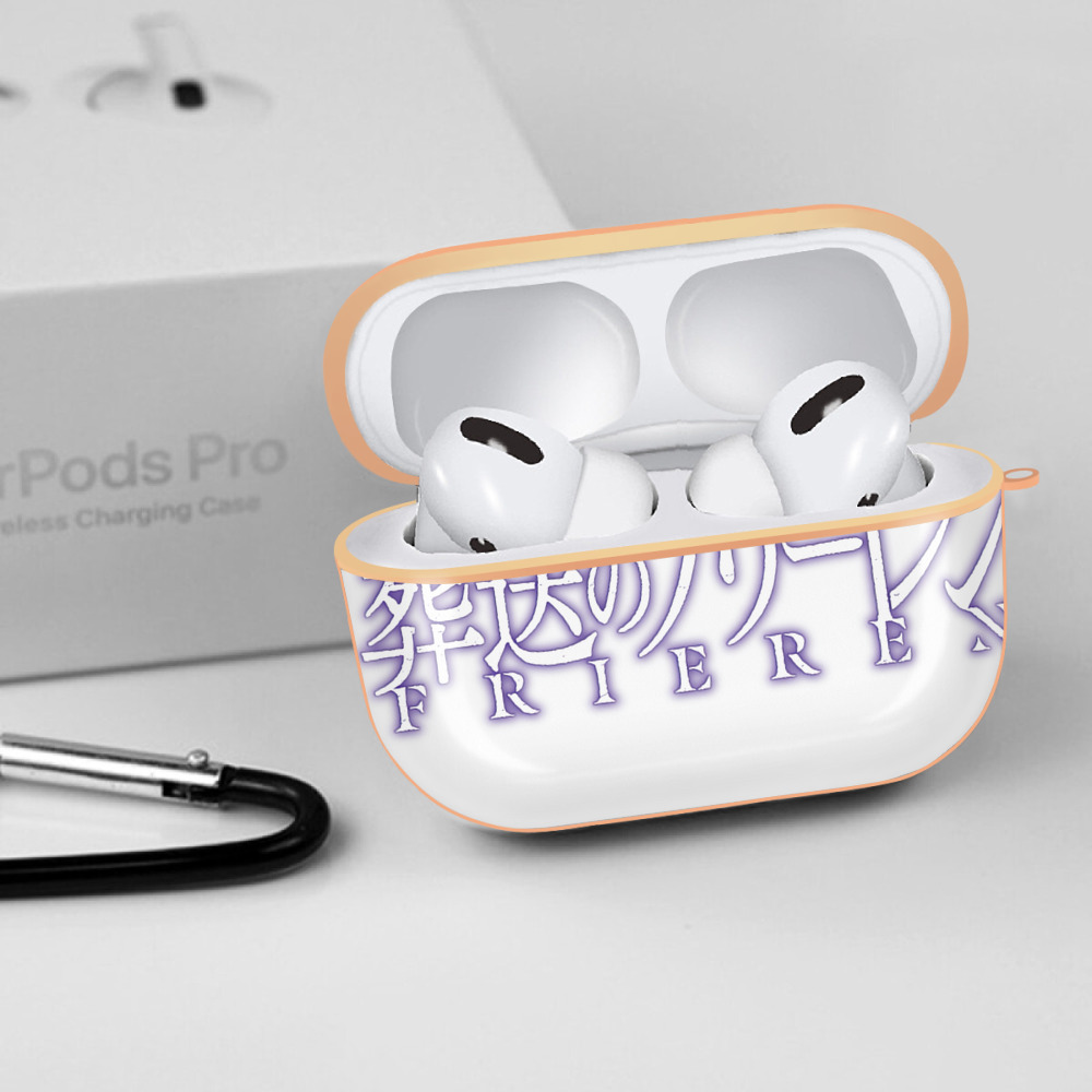 葬送のフリーレン Frieren 【AirPods Pro用】ハードシェル保護ケース｜耐衝撃・防指紋・カラビナ付き商品仕様