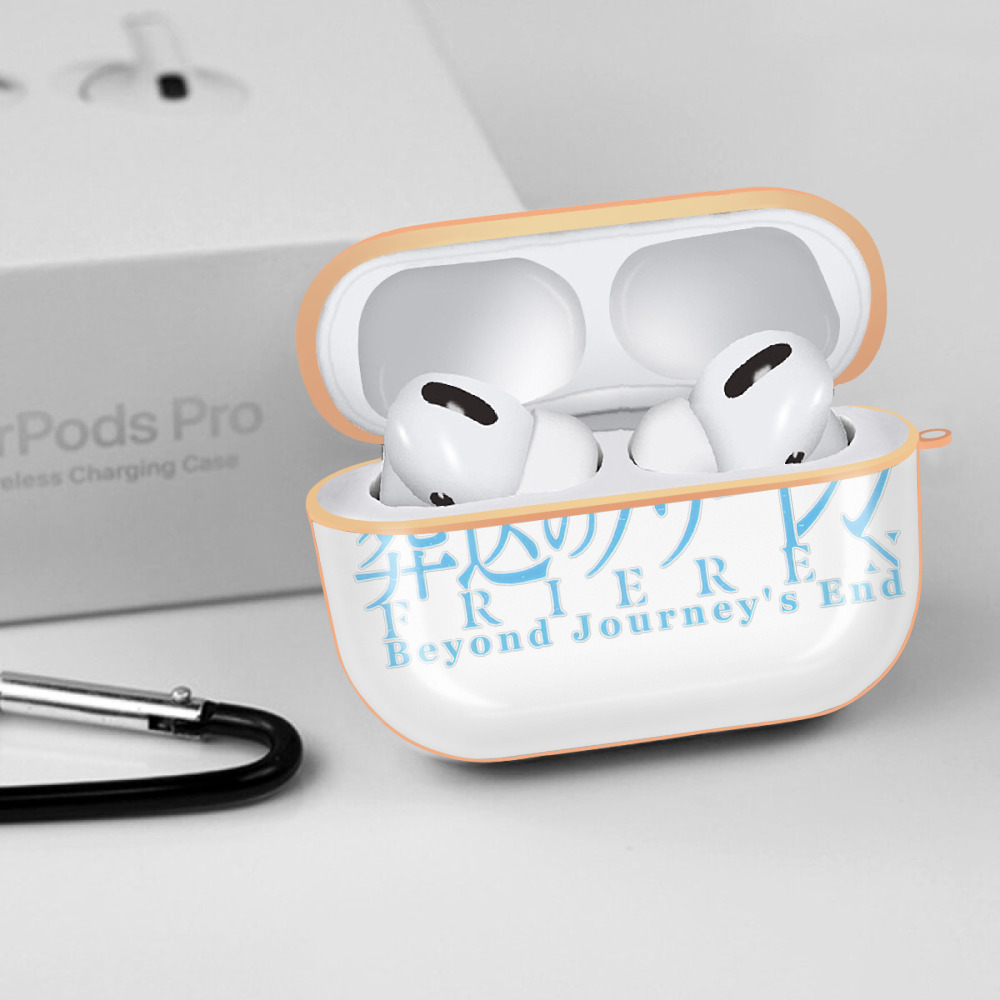 葬送のフリーレン Frieren 【AirPods Pro用】ハードシェル保護ケース｜耐衝撃・防指紋・カラビナ付き商品仕様