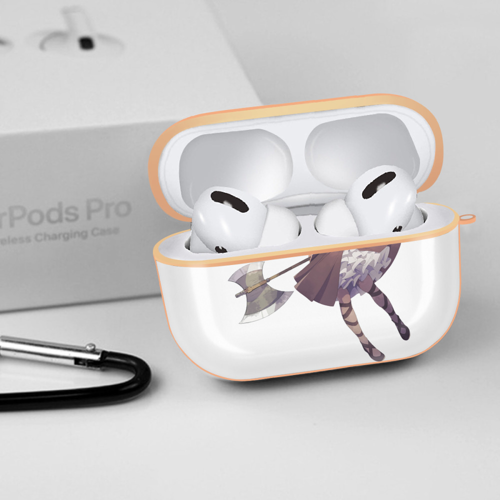 葬送のフリーレン Frieren 【AirPods Pro用】ハードシェル保護ケース｜耐衝撃・防指紋・カラビナ付き商品仕様