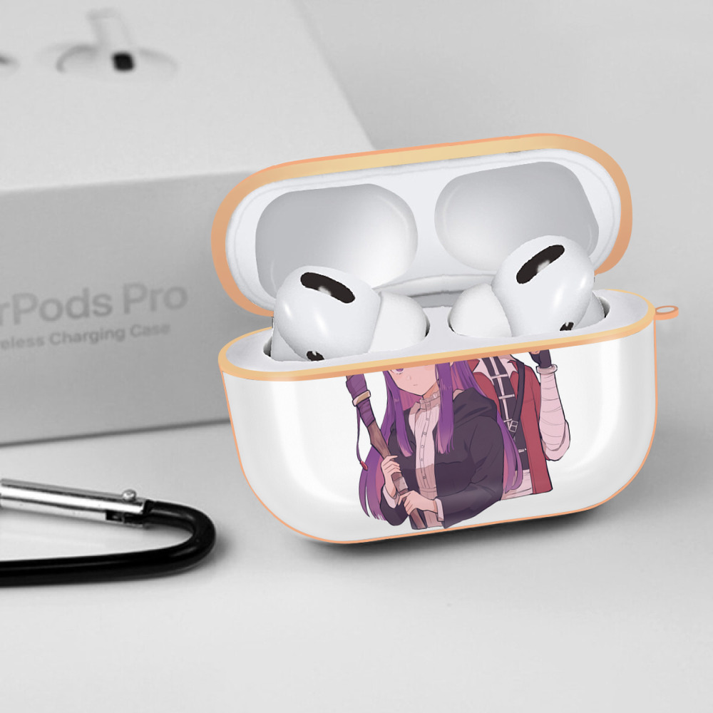 葬送のフリーレン Frieren 【AirPods Pro用】ハードシェル保護ケース｜耐衝撃・防指紋・カラビナ付き商品仕様