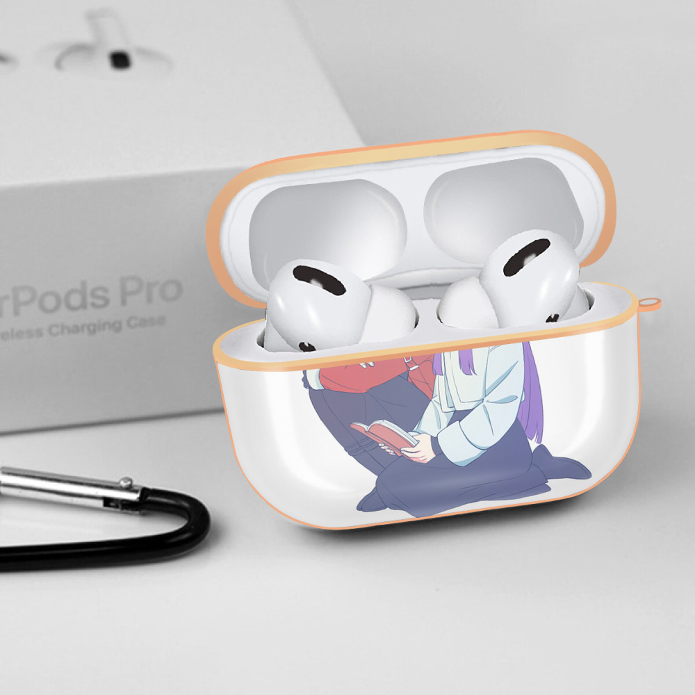 葬送のフリーレン Frieren 【AirPods Pro用】ハードシェル保護ケース｜耐衝撃・防指紋・カラビナ付き商品仕様