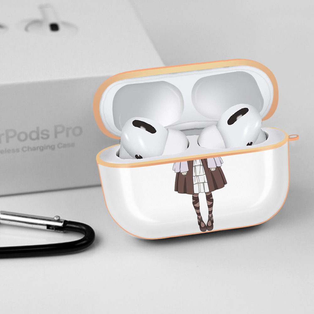 葬送のフリーレン Frieren 【AirPods Pro用】ハードシェル保護ケース｜耐衝撃・防指紋・カラビナ付き商品仕様