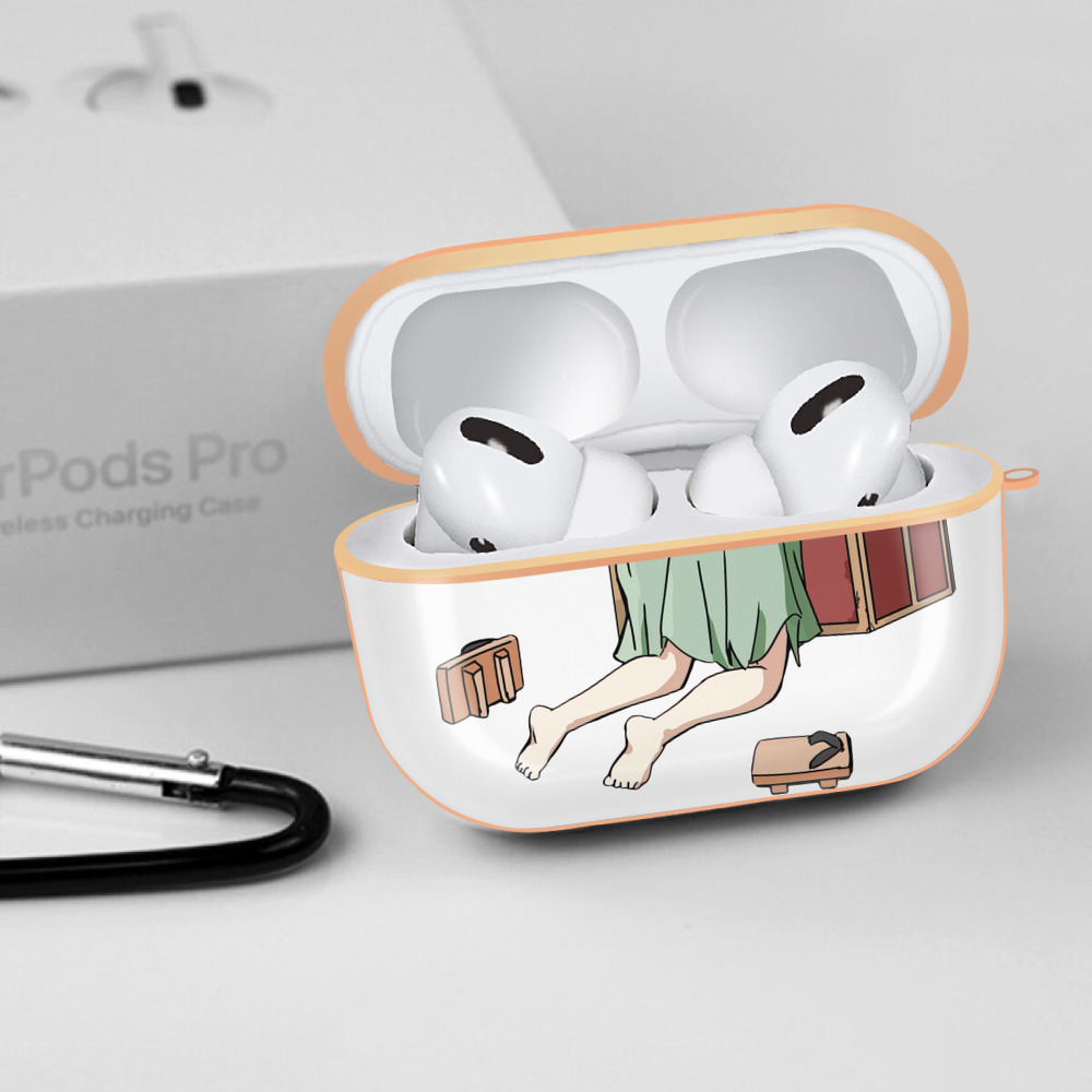 葬送のフリーレン Frieren 【AirPods Pro用】ハードシェル保護ケース｜耐衝撃・防指紋・カラビナ付き商品仕様