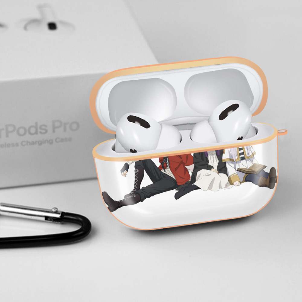 葬送のフリーレン Frieren 【AirPods Pro用】ハードシェル保護ケース｜耐衝撃・防指紋・カラビナ付き商品仕様